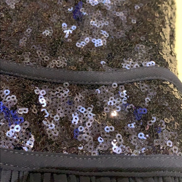 BNWOT Beautiful Blue Sequined Dress - Picture 5 of 6